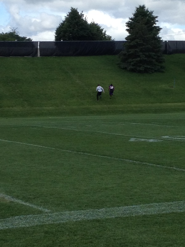 Adrian Peterson and Percy Harvin 2012 May 30