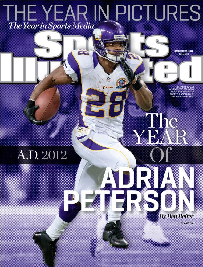 Adrian Peterson Sports Illustrated